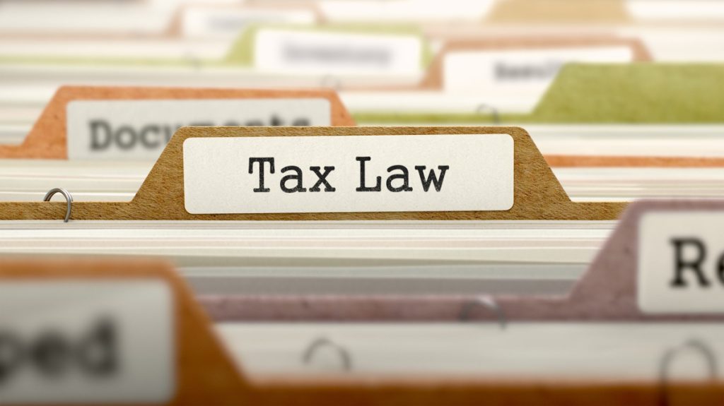 tax law document